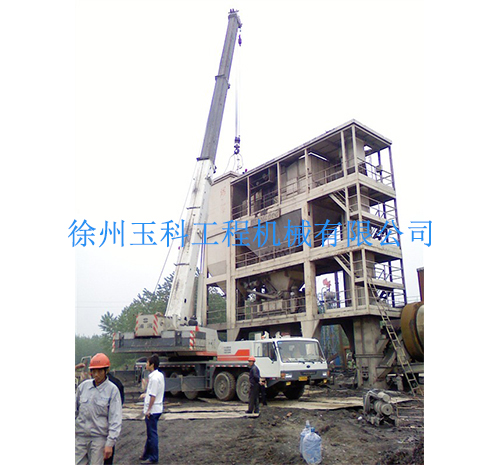 沥青站拌合站设备吊装