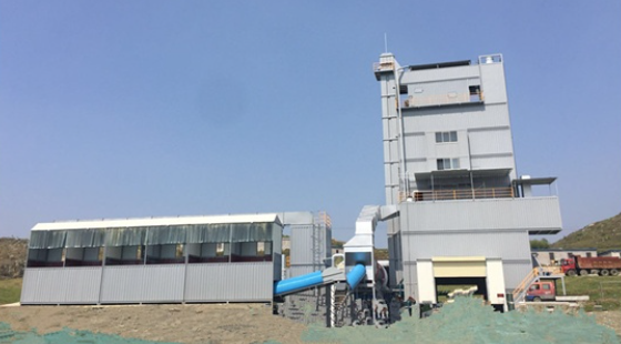 阿伦 AHB 2000 集装箱环保型沥青混凝土搅拌设备